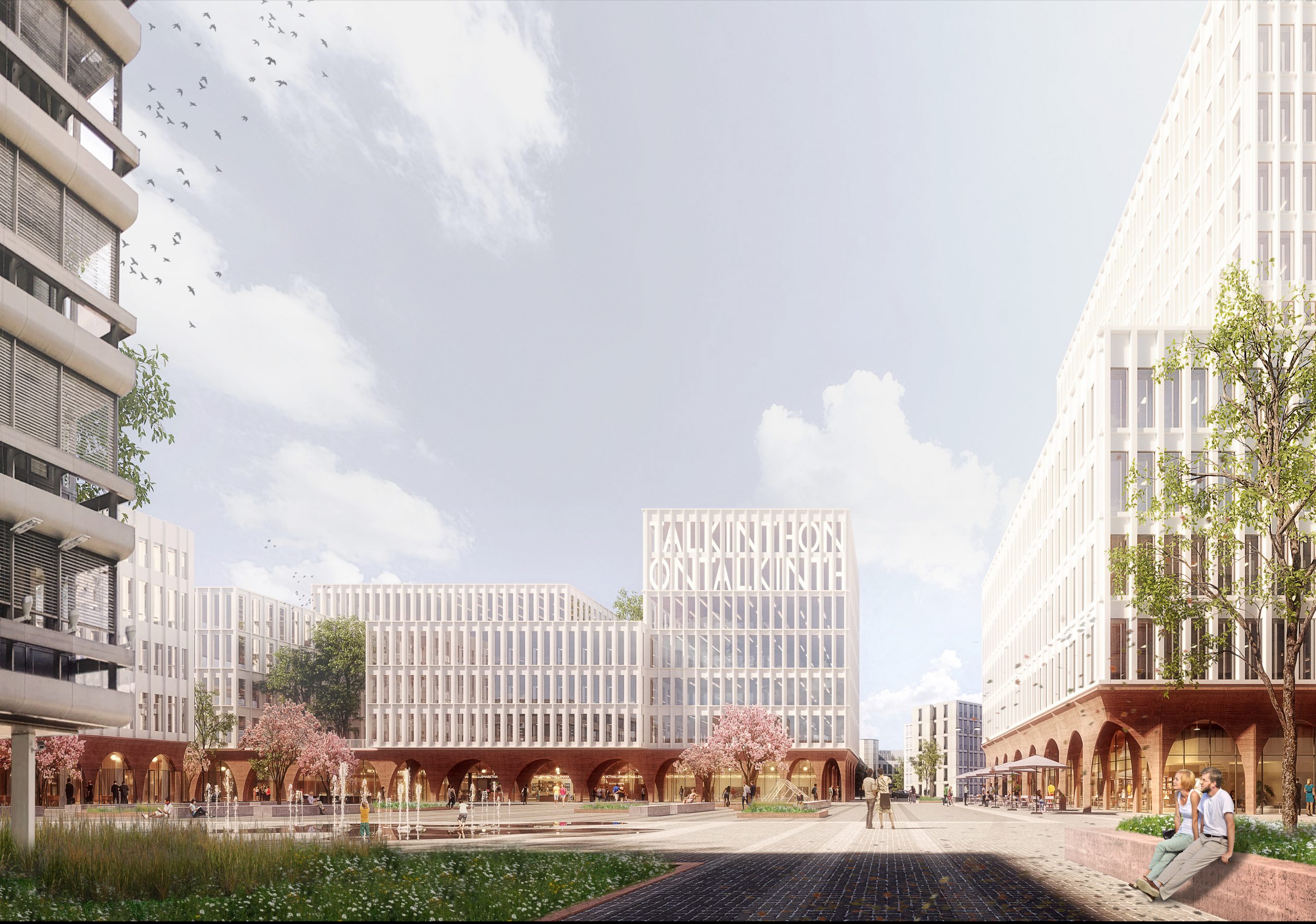 Entwurf RKW Architektur+ / Visualisierung PONNIE Images